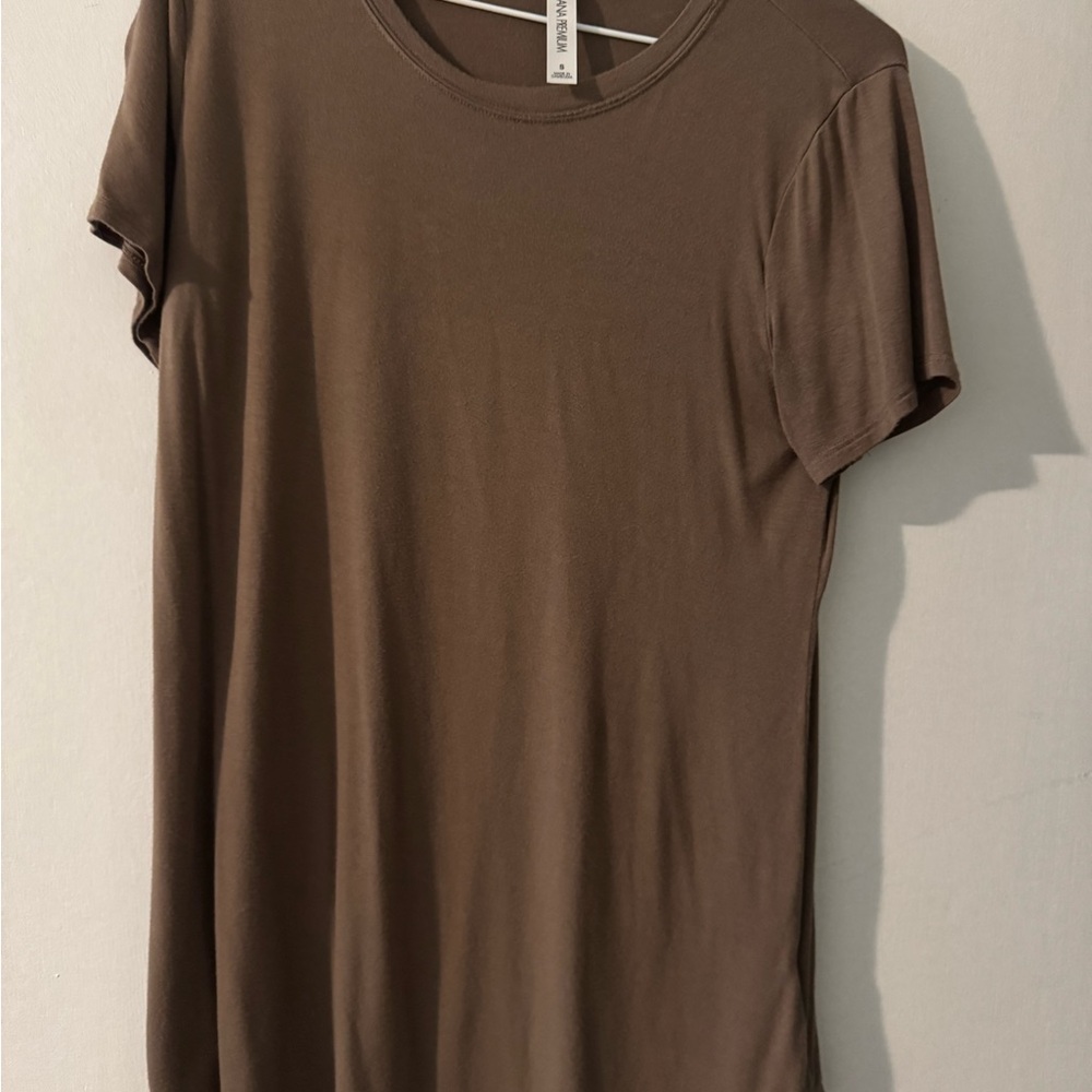 Classic Brown Short Sleeve Tee